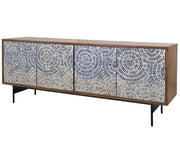Crossings - Console - Coconut Shell - R&R Furniture Gallery (Fountain Valley, CA)