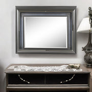 Sawyer - Mirror With LED - Metallic Gray - R&R Furniture Gallery (Fountain Valley, CA)