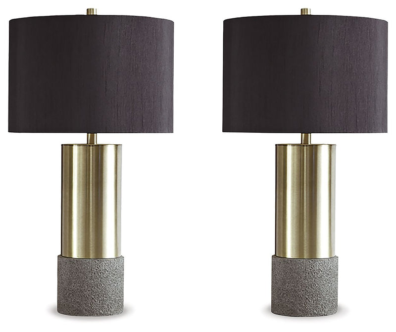 Jacek - Metal Table Lamp - R&R Furniture Gallery (Fountain Valley, CA)