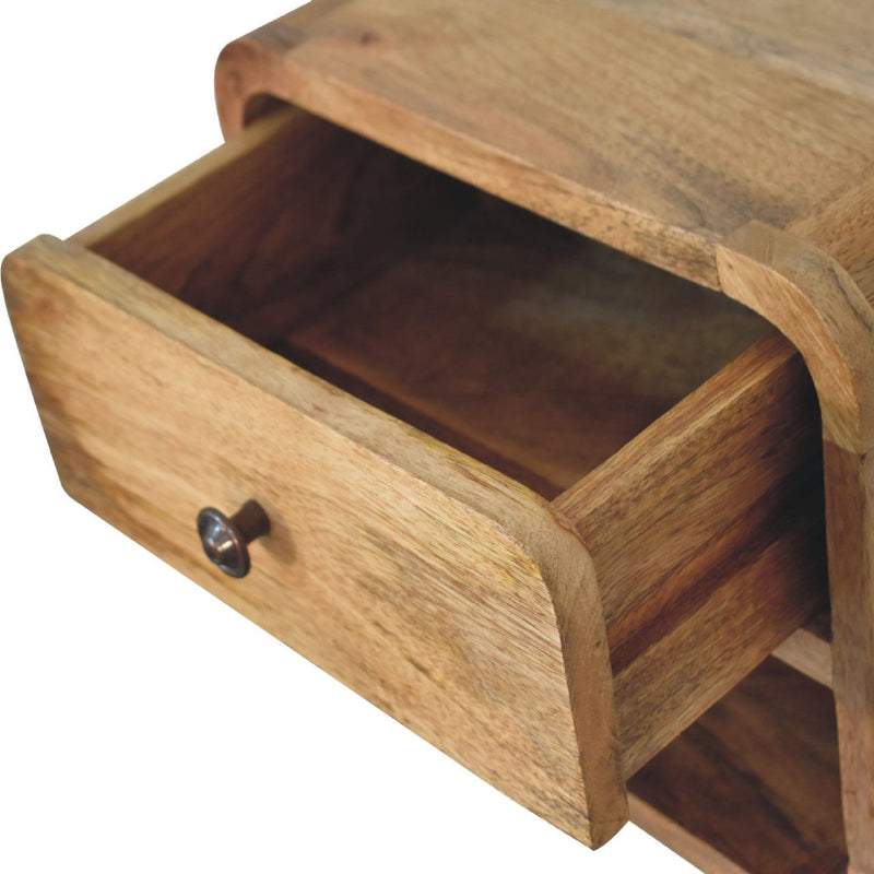 Mini Floating Open Bedside - Oak - R&R Furniture Gallery (Fountain Valley, CA)
