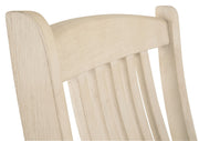 Set of two Bolanburg brown and beige dining UPH side chairs with rake back design from Signature Design by Ashley.