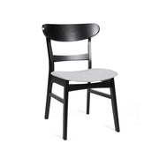 Mid Century Dining Chairs With Cushioned Seats And Wood Frame (Set of 2) - R&R Furniture Gallery (Fountain Valley, CA)