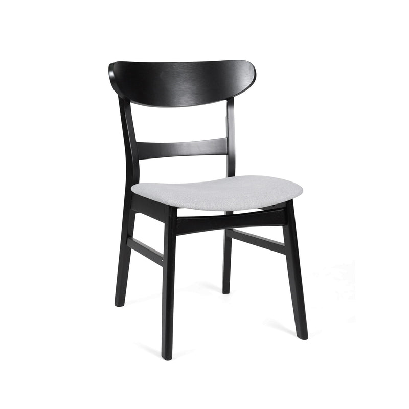 Mid Century Dining Chairs With Cushioned Seats And Wood Frame (Set of 2) - R&R Furniture Gallery (Fountain Valley, CA)