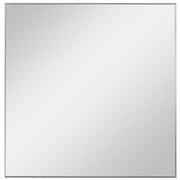Uttermost Alexo square wall mirror with sleek frame, reflecting modern home decor and natural light.