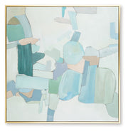Wynburn - Wall Art - White / Blue / Green - R&R Furniture Gallery (Fountain Valley, CA)