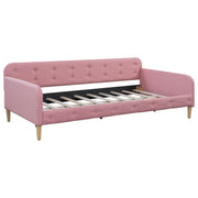 Modern Dreamland upholstered daybed with plush cushioning and sleek design, perfect for contemporary living spaces.