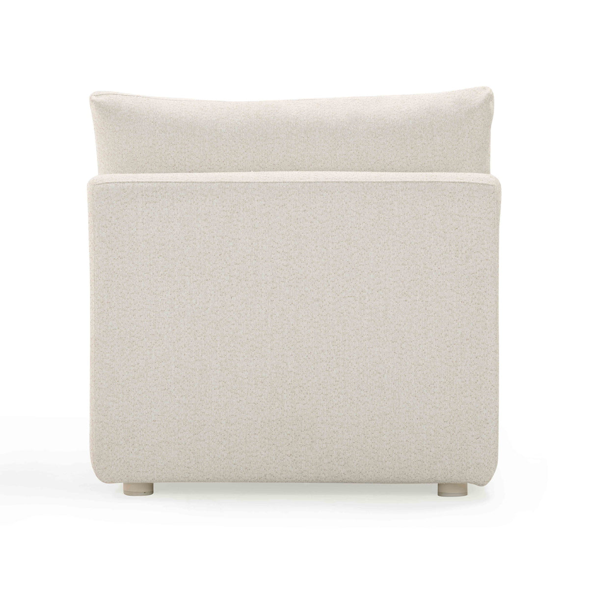 Hangover - Outdoor Modular Armless Chair - Cream - R&R Furniture Gallery (Fountain Valley, CA)