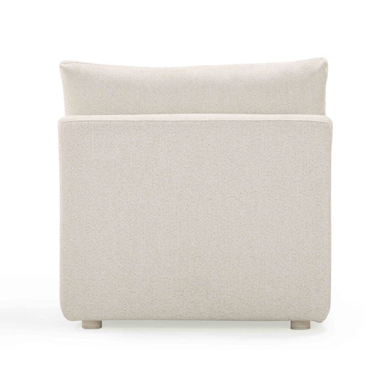 Hangover - Outdoor Modular Armless Chair - Cream - R&R Furniture Gallery (Fountain Valley, CA)