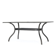 Enchantia - Outdoor Rectangular Dining Table With Weave Tabletop And Flared Legs - Copper - R&R Furniture Gallery (Fountain Valley, CA)