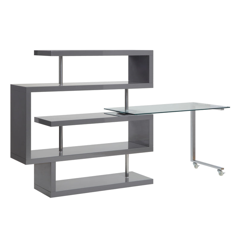 Buck II - Writing Desk With Bookshelf - R&R Furniture Gallery (Fountain Valley, CA)