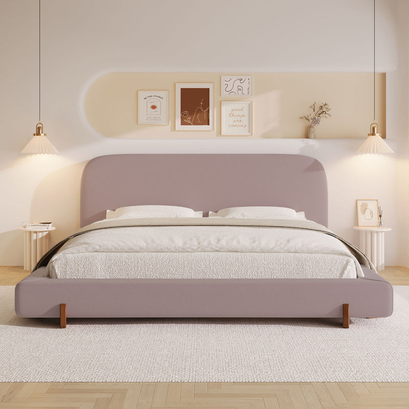 Elegant Upholstered Bed Frame - R&R Furniture Gallery (Fountain Valley, CA)