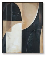 Ewanford - Wall Art - Black / Brown / Tan - R&R Furniture Gallery (Fountain Valley, CA)