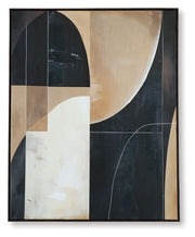 Ewanford - Wall Art - Black / Brown / Tan - R&R Furniture Gallery (Fountain Valley, CA)