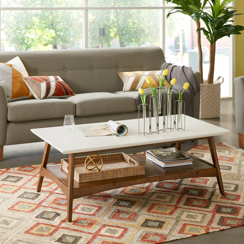 Modern Table With Extra Storage - R&R Furniture Gallery (Fountain Valley, CA)