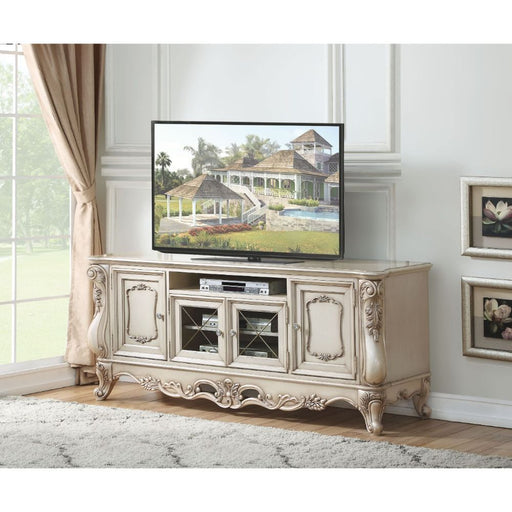 Gorsedd - TV Stand - Golden Ivory - R&R Furniture Gallery (Fountain Valley, CA)