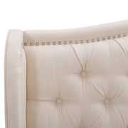 Marcella - Upholstered Shelter Headboard Bed Set - R&R Furniture Gallery (Fountain Valley, CA)