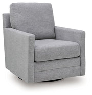 Freybourne Next-Gen Nuvella - Swivel Accent Chair - R&R Furniture Gallery (Fountain Valley, CA)