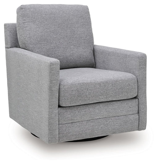 Freybourne Next-Gen Nuvella - Swivel Accent Chair - R&R Furniture Gallery (Fountain Valley, CA)