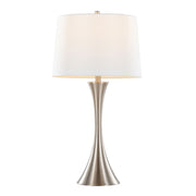 Set of two Lumi Source Lenuxe contemporary elegant table lamps with sleek design, perfect for modern living spaces.