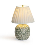 Yaya - Capiz Shell Table Lamp - Green - R&R Furniture Gallery (Fountain Valley, CA)