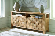 Hudwick - Accent Cabinet - Natural Brown - R&R Furniture Gallery (Fountain Valley, CA)