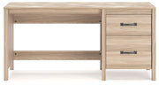 Battelle - Home Office Desk - Tan - R&R Furniture Gallery (Fountain Valley, CA)