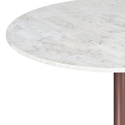 Simpli-Home Osborne dining table with wooden finish and sturdy legs, perfect for modern dining room setups.