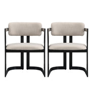 Upholstered Dining Armchairs (Set of 2) - R&R Furniture Gallery (Fountain Valley, CA)