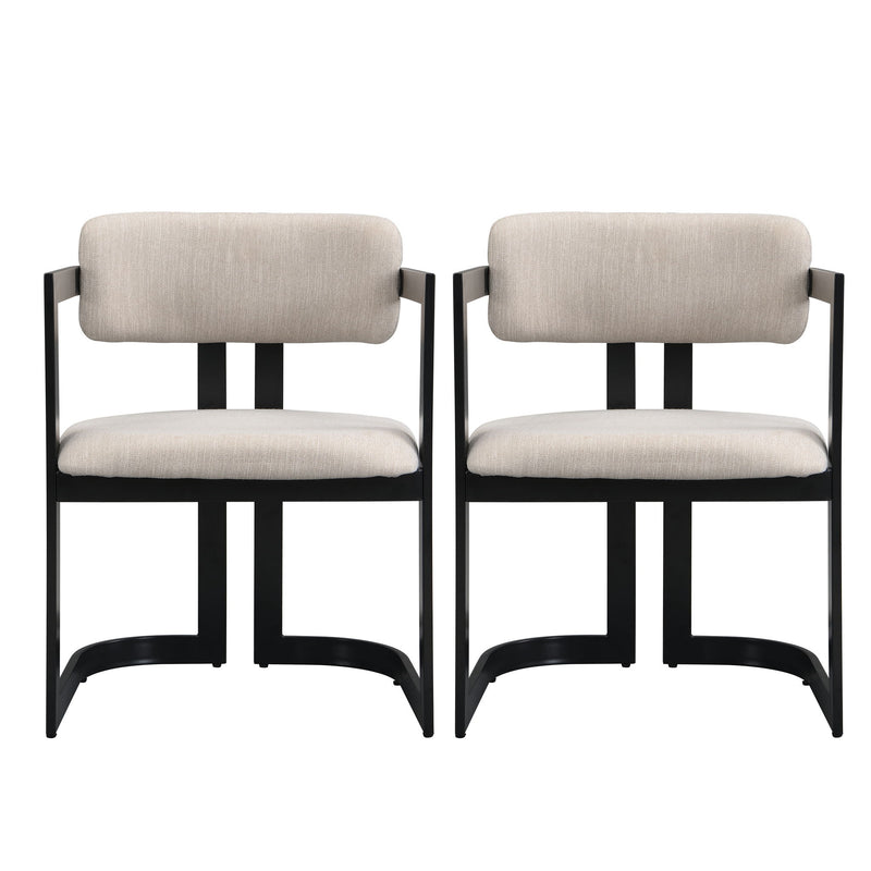 Upholstered Dining Armchairs (Set of 2) - R&R Furniture Gallery (Fountain Valley, CA)