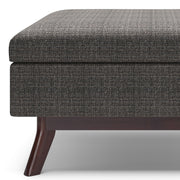 Owen - Upholstered Rectangular Storage Ottoman - R&R Furniture Gallery (Fountain Valley, CA)