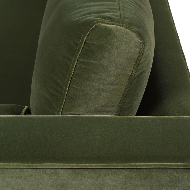 Nicholi - Mid-Century Modern Sofa - Olive Green - R&R Furniture Gallery (Fountain Valley, CA)