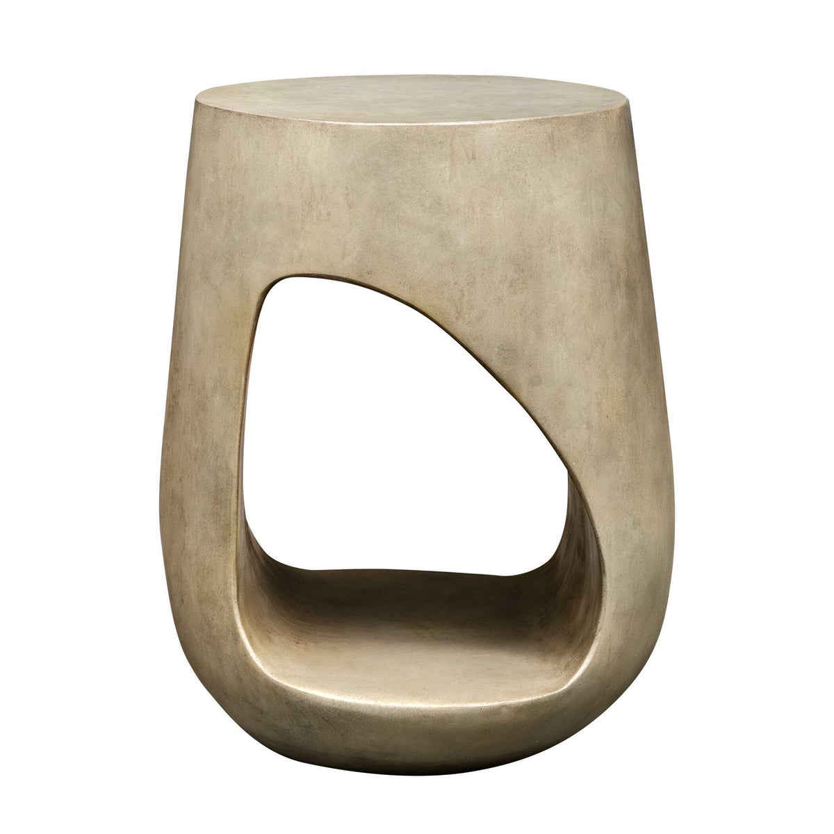 Lithos - Outdoor Accent Table - Gray