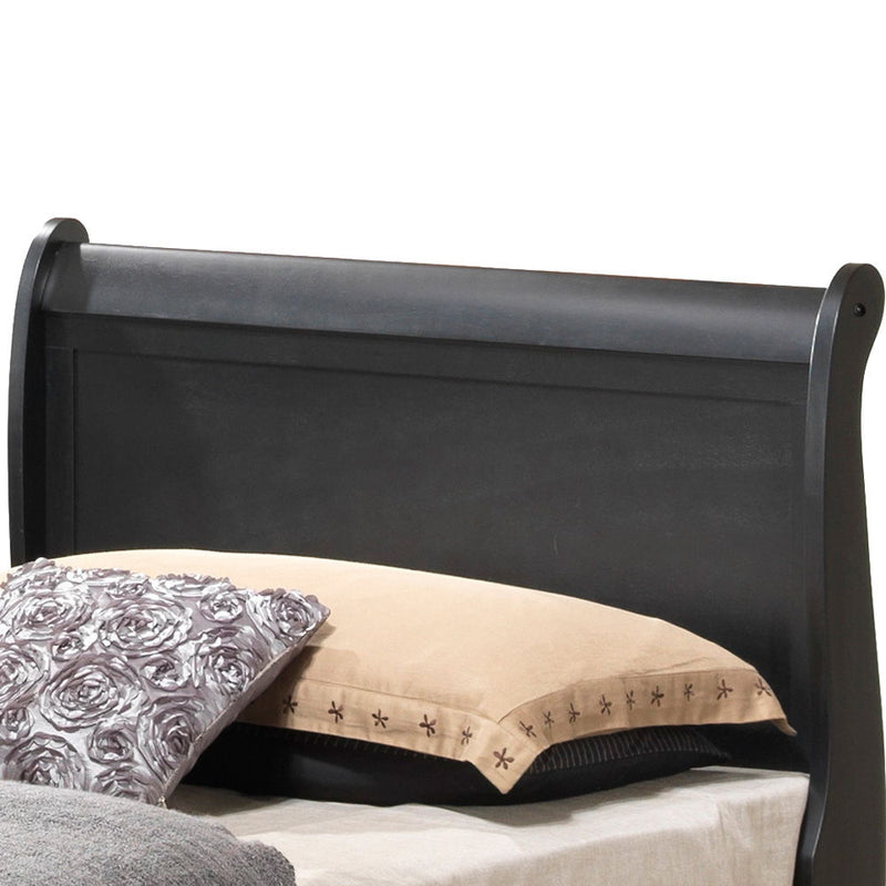 Upholstered Panel Sleigh Bed Design - R&R Furniture Gallery (Fountain Valley, CA)