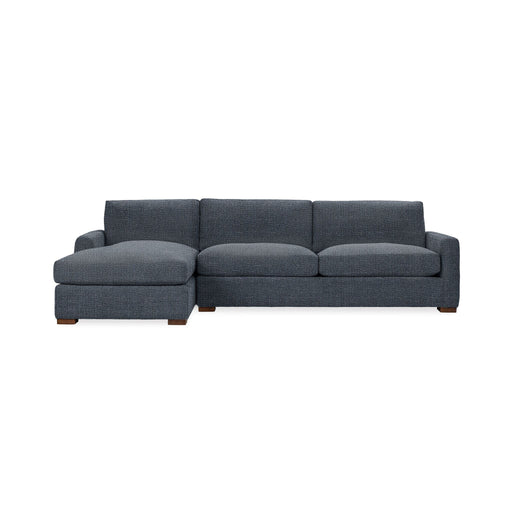Classic Home Coburn chaise sofa from the stationary sectionals collection, featuring plush upholstery and a modern design.