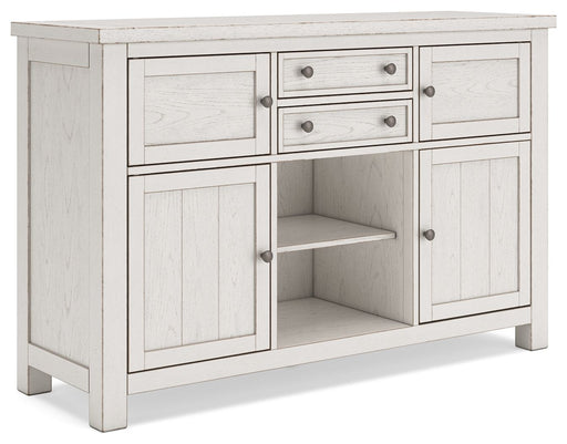 Robbinsdale - Dining Room Server - Antique White - R&R Furniture Gallery (Fountain Valley, CA)
