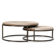 Hayword - Hide Nesting Coffee Tables (Set of 2) - R&R Furniture Gallery (Fountain Valley, CA)