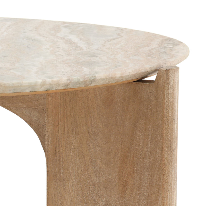 Callen - Coffee Table - Cream And Natural
