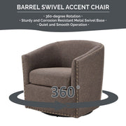 Luxurious Chair With 360 Degree Rotation - R&R Furniture Gallery (Fountain Valley, CA)