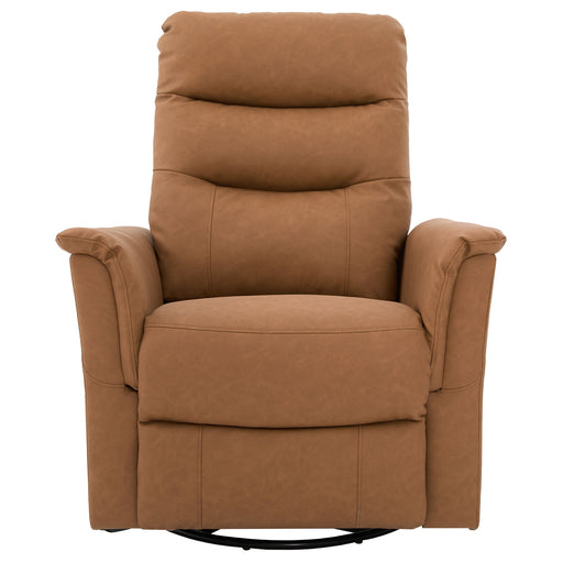 Noble House massage recliner chair with swivel base, 8-point massage function, padded armrests, and plush upholstery.