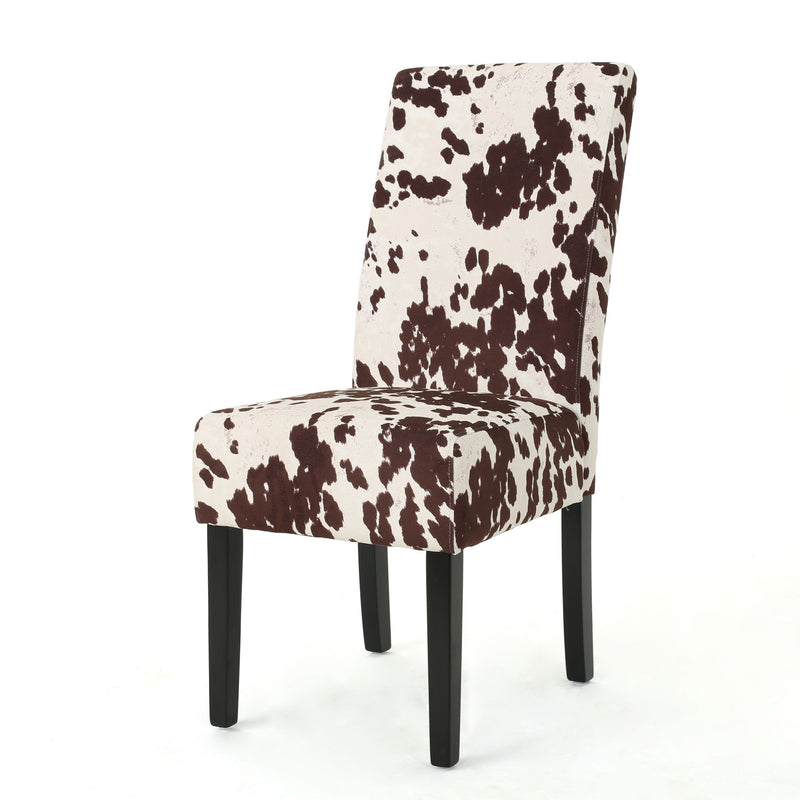 Contemporary Dining Chair With Rubberwood Legs (Set of 2) - R&R Furniture Gallery (Fountain Valley, CA)