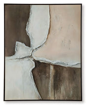 Junward - Wall Art - Brown / Tan / White - R&R Furniture Gallery (Fountain Valley, CA)