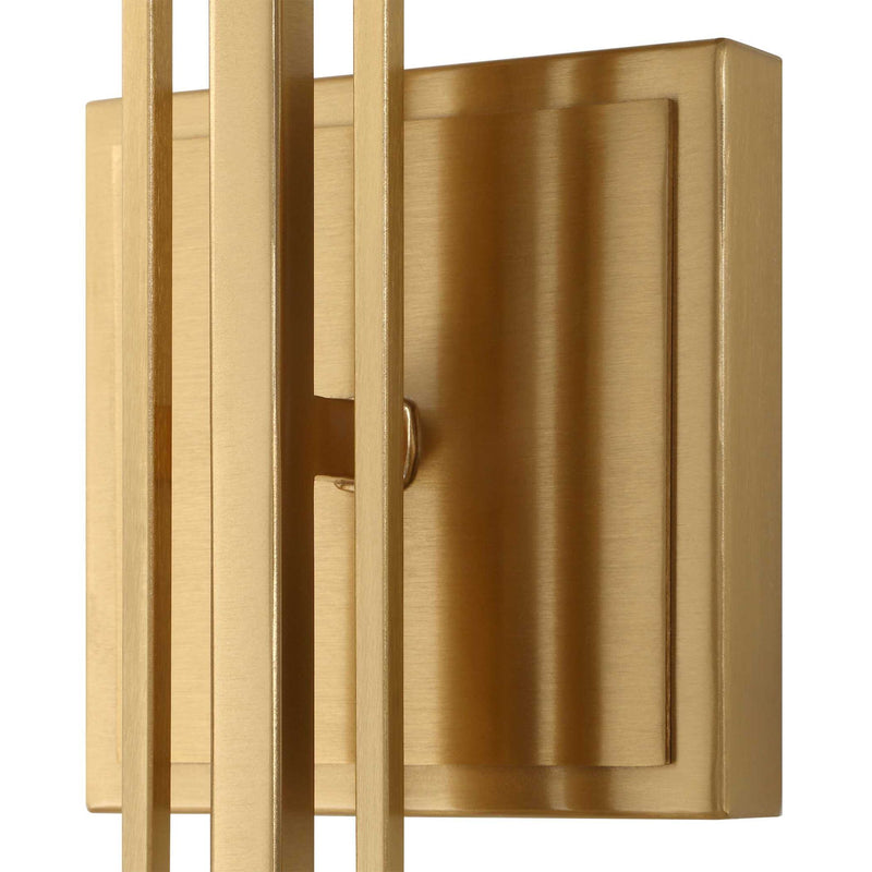Trenton - 2 Light Brass Sconce - Gold