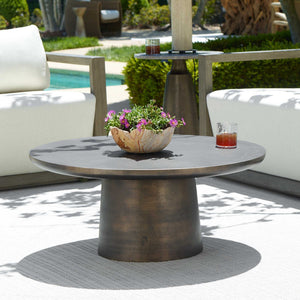 Madrone - Indoor-Outdoor Coffee Table - Bronze