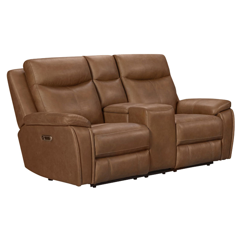 Veracruz - Power Zero Gravity Tilt Console Loveseat P2 - Vintage Tan
