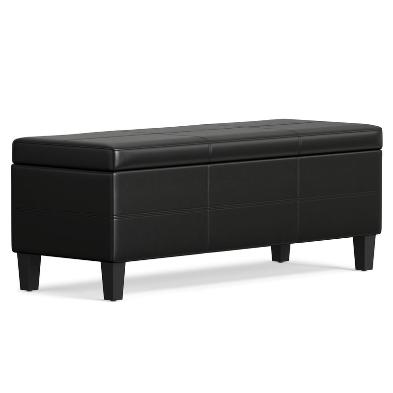 Afton - Large Storage Ottoman Bench - R&R Furniture Gallery (Fountain Valley, CA)