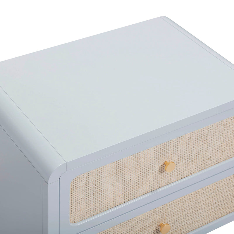 Patty - Rattan 2-Drawer Nightstand - R&R Furniture Gallery (Fountain Valley, CA)