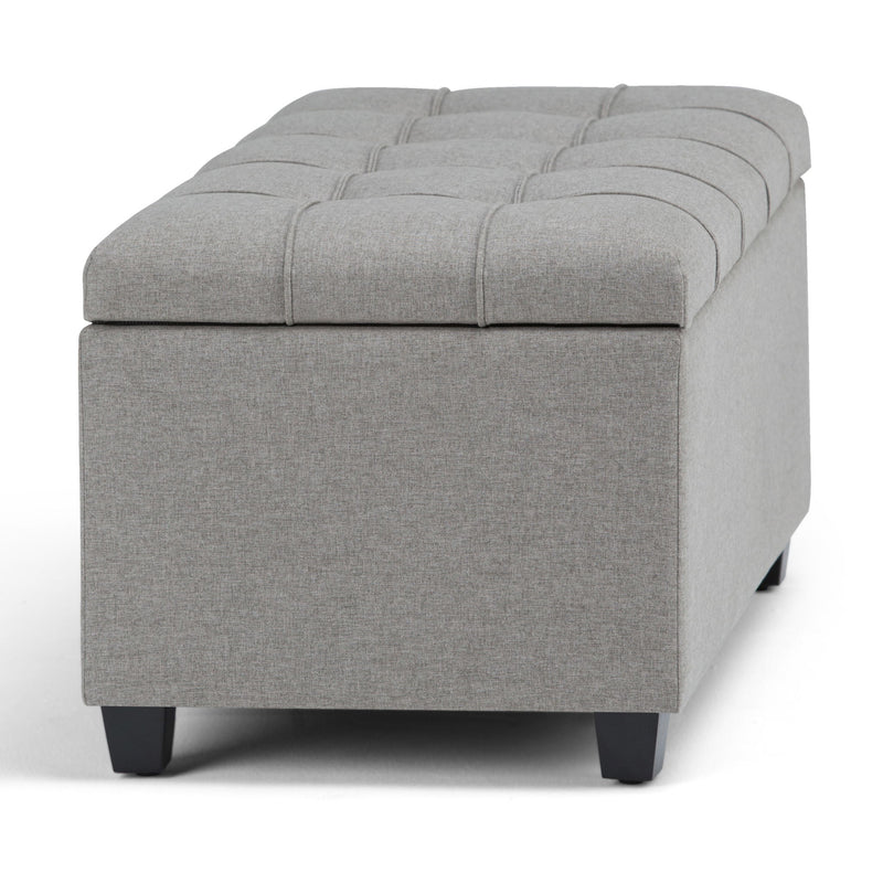 Sienna - Upholstered Storage Ottoman Bench - R&R Furniture Gallery (Fountain Valley, CA)