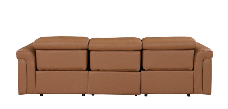 1126 - 3-Piece Modular Power Reclining Sofa In With 3 Power Recliners & Power Headrests