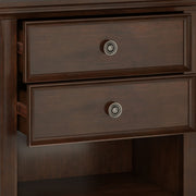 Amherst - Bedside Table - Russet Brown - R&R Furniture Gallery (Fountain Valley, CA)