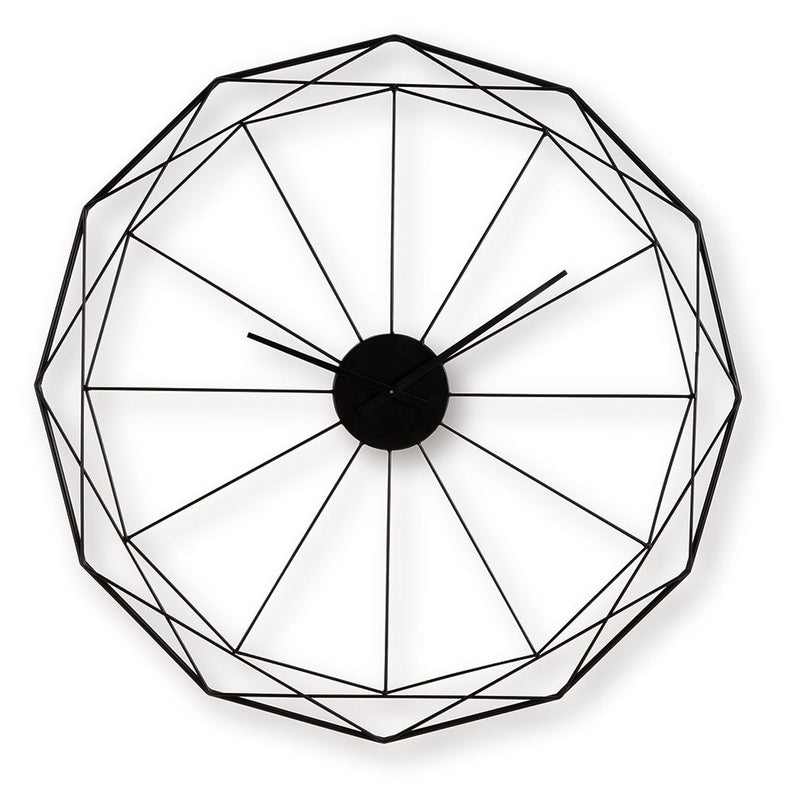 Arkthorne - Wall Clock - Black - R&R Furniture Gallery (Fountain Valley, CA)